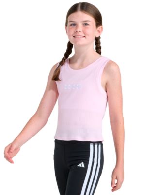 Girls' 8-16 Sleeveless Rib Tank Top