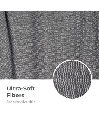 Two Toned Bath Sheet | 40"x72" | Turkish Cotton and Viscose Material Blend | Extra Smooth, Odor Resistant and Highly Absorbent