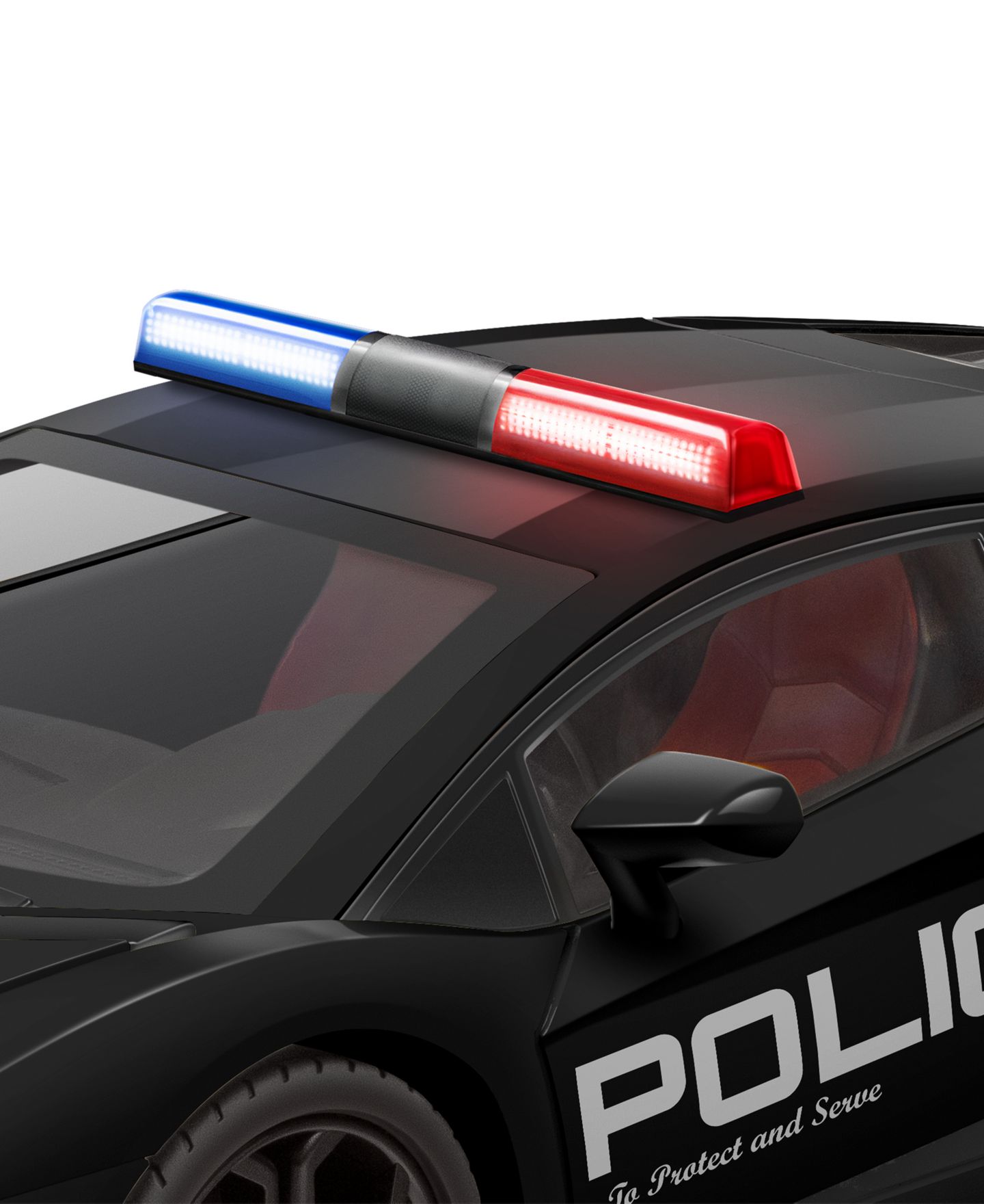 Детские игрушки World Tech Toys 1:14 Scale Police Pursuit Bugatti Chiron and Lamborghini Aventador Remote Control Cars, 2-Piece Set — фото 3