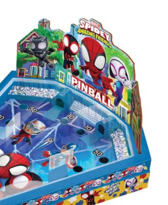 Spidey And His Amazing Friends Mini Tabletop Pinball Game Toy