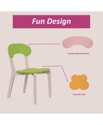 3-Piece Kids Table & Chair Set | Reading, Preschool