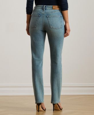 Women's High-Rise Straight Ankle Jeans
