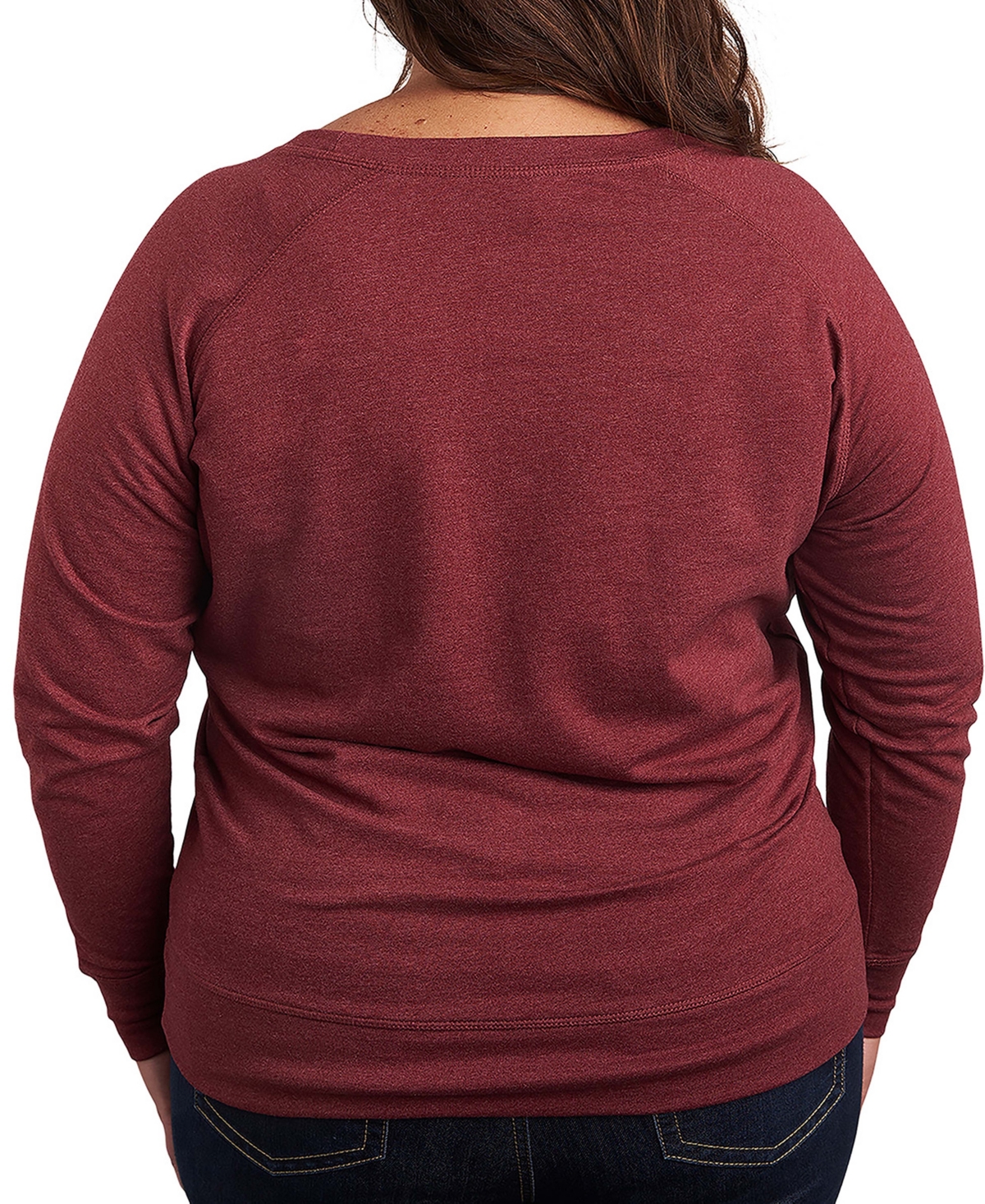 Hybrid Apparel Plus Colorado Ski Mama Word Art Graphic T-shirt