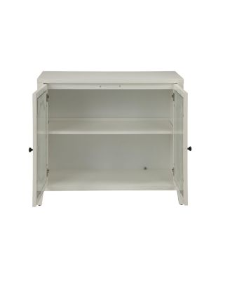 Storage Cabinet Console Cabinet in White