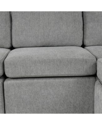 108.7" Sectional Pull-out Sofa Bed