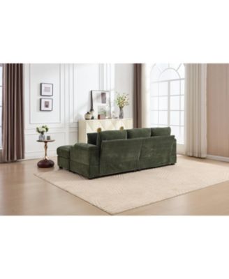Streamdale Modular Sectional Sofa Bed Set - Green