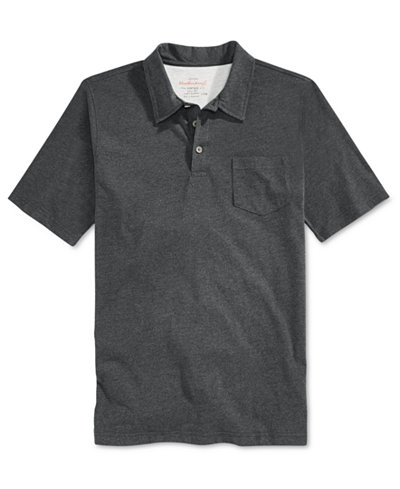 Weatherproof Vintage Men's Big & Tall Short-Sleeve Heather Polo, Classic Fit