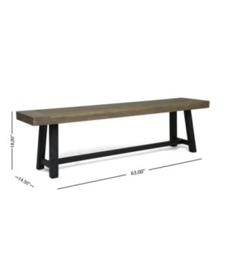 Acacia Outdoor Bench