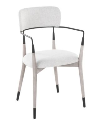 Fabric Savannah Contemporary Dining Chair, Set of 2