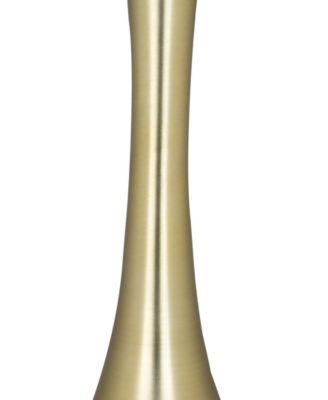 24" Metal Lenuxe Contemporary Accent Table