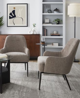 31" Fabric Marcel Contemporary Accent Chair