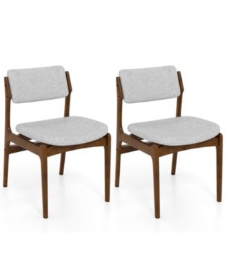 Modern Padded Dining Chairs Set of 4 w/Padded Seat Tilt Backrest for Dining Room