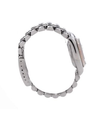 Oyster Perpetual Datejust Automatic Watch in Stainless Steel and White Gold 26mm