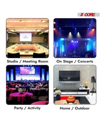 Speaker Stand Adjustable PA DJ Tripod Mount Heavy Duty