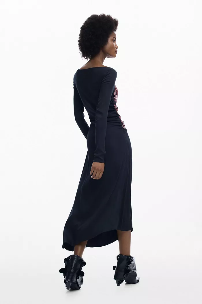 Women's Pixelated midi dress - thumbnail 6