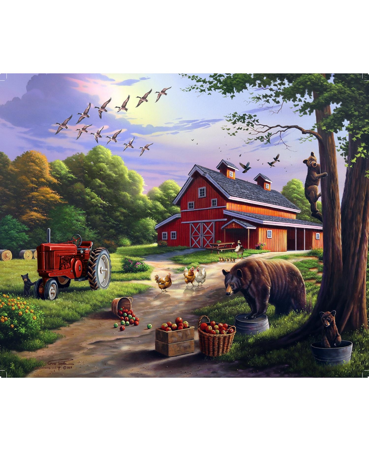 SunsOut Orchard Companions 1000 piece Jigsaw Puzzle for Adults
