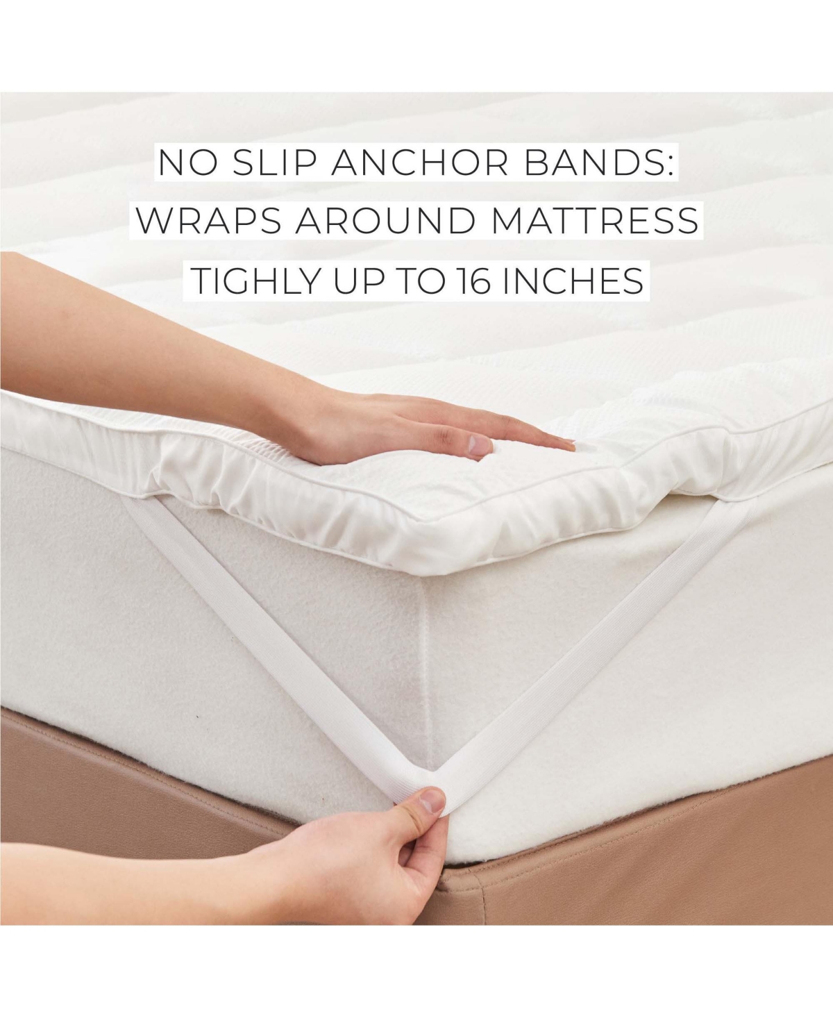Linery & Co. 2 Inch Quilted Down Alternative Mattress Pad