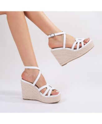Women's Rhiannon Strappy Espadrille Wedge Sandals