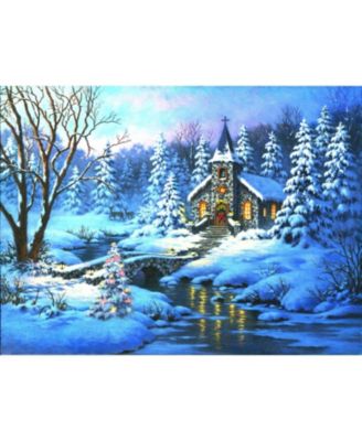 Twilight Christmas 1000 piece Jigsaw Puzzle for Adults  Christmas