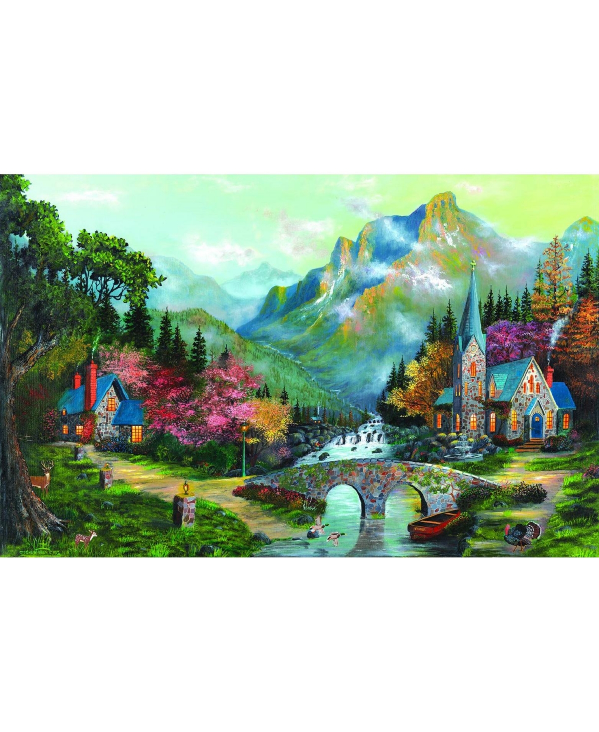 Heaven's Overature 1000 piece Jigsaw Puzzle for Adults