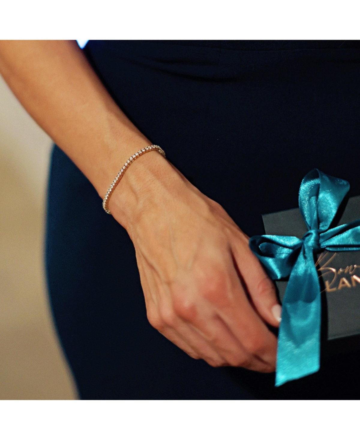 Bowood Lane 18k Gold Vermeil and Cubic Zirconia Bracelet