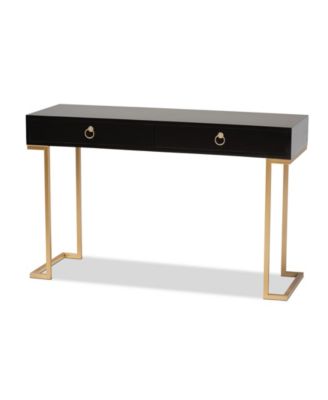 Beagan 15.7" Metal Contemporary Console Table