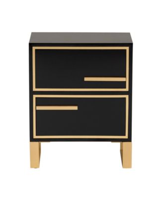 Giolla 11.8" Metal Contemporary End Table