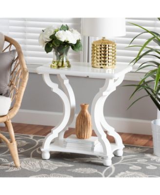 Boxton Studio Cianna 22" Wood Traditional End Table