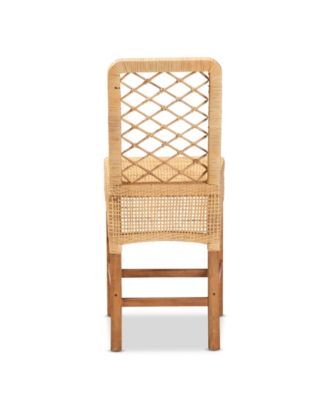 Moscow 40.4" Rattan Bohemian Counter Stool