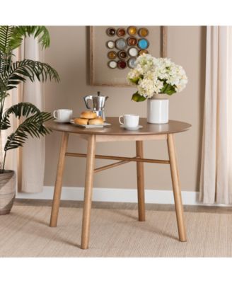 Boxton Studio Denmark 39.4" Wood Mid-Century Dining Table