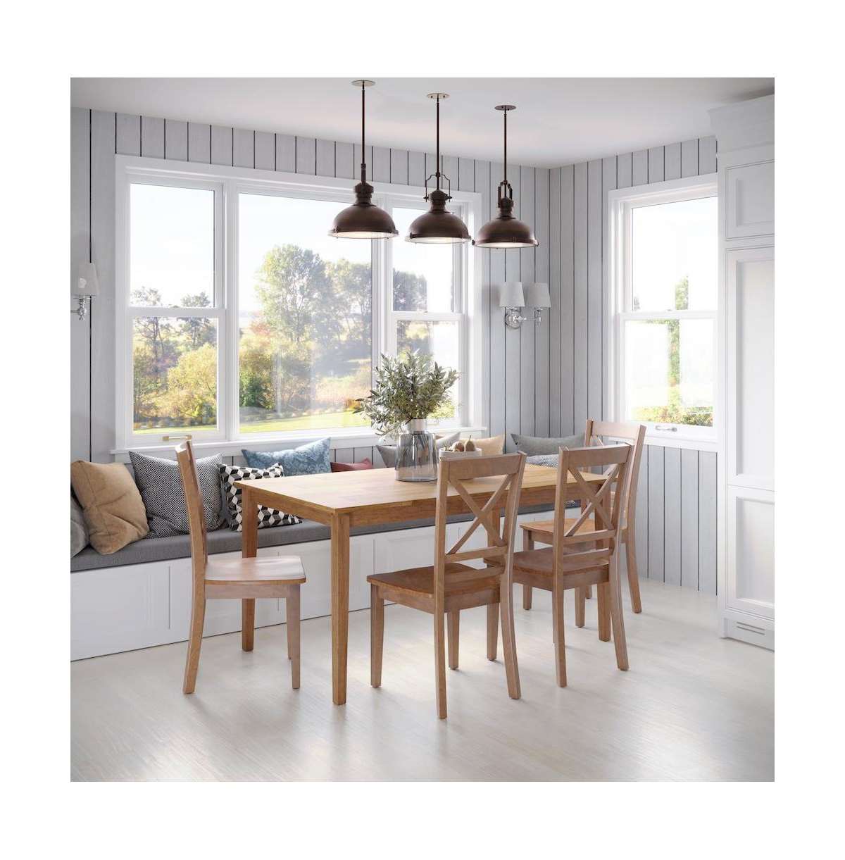 Jofran Simplicity Solid Wood Classic 60" Rectangle Dining Table