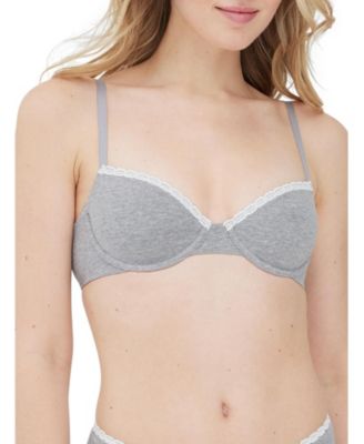 Women's Adorned Cotton Underwire Bra