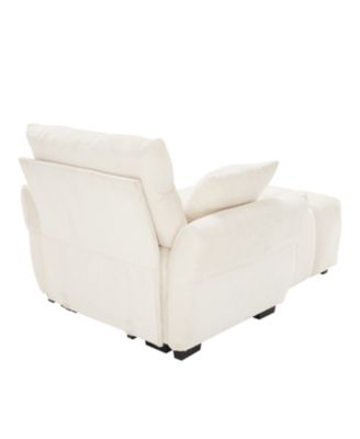 Ergonomic Sofa & Ottoman - Modern Lounge Chair