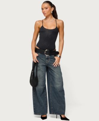 Women's Georgey Rhinestone Bodysuit