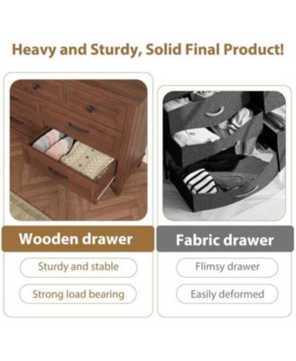 54" Wide Storage Freestanding Drawer Dresser