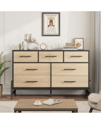 52-Inch Wide Freestanding 7-Drawer Bedroom Dresser