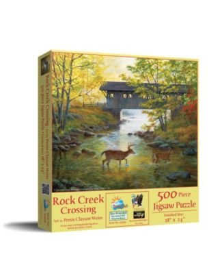 Rock Creek Crossing 500 piece Jigsaw Puzzle for Adults