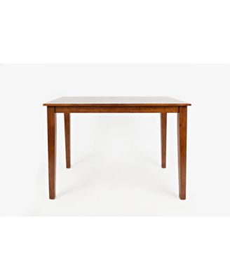 Simplicity Solid Wood Classic 54" Counter Height Dining Table