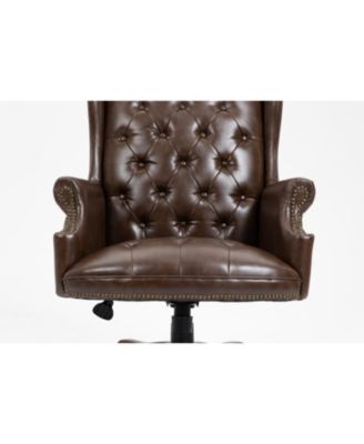 Height-Adjustable Executive Office Chair for Comfort and Style