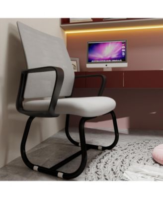 Minimalist Modern Office Chair - Metal Frame Soft Home/Office