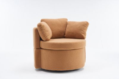 Teddy Fabric Living Room Storage Chair