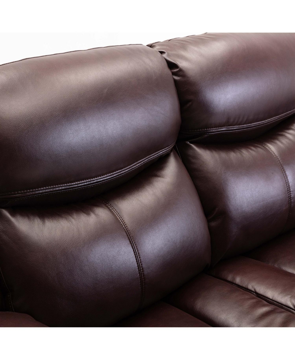 Streamdale Furniture Breathable Leather Manual Reclining recliner chair for living room
