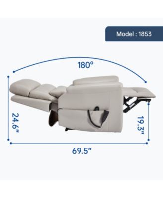 Power Lift Recliner, 350 LBS, Massage & Heat