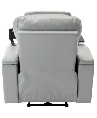 Power Recliner with USB Charger, Storage, Cup Holder, Bluetooth