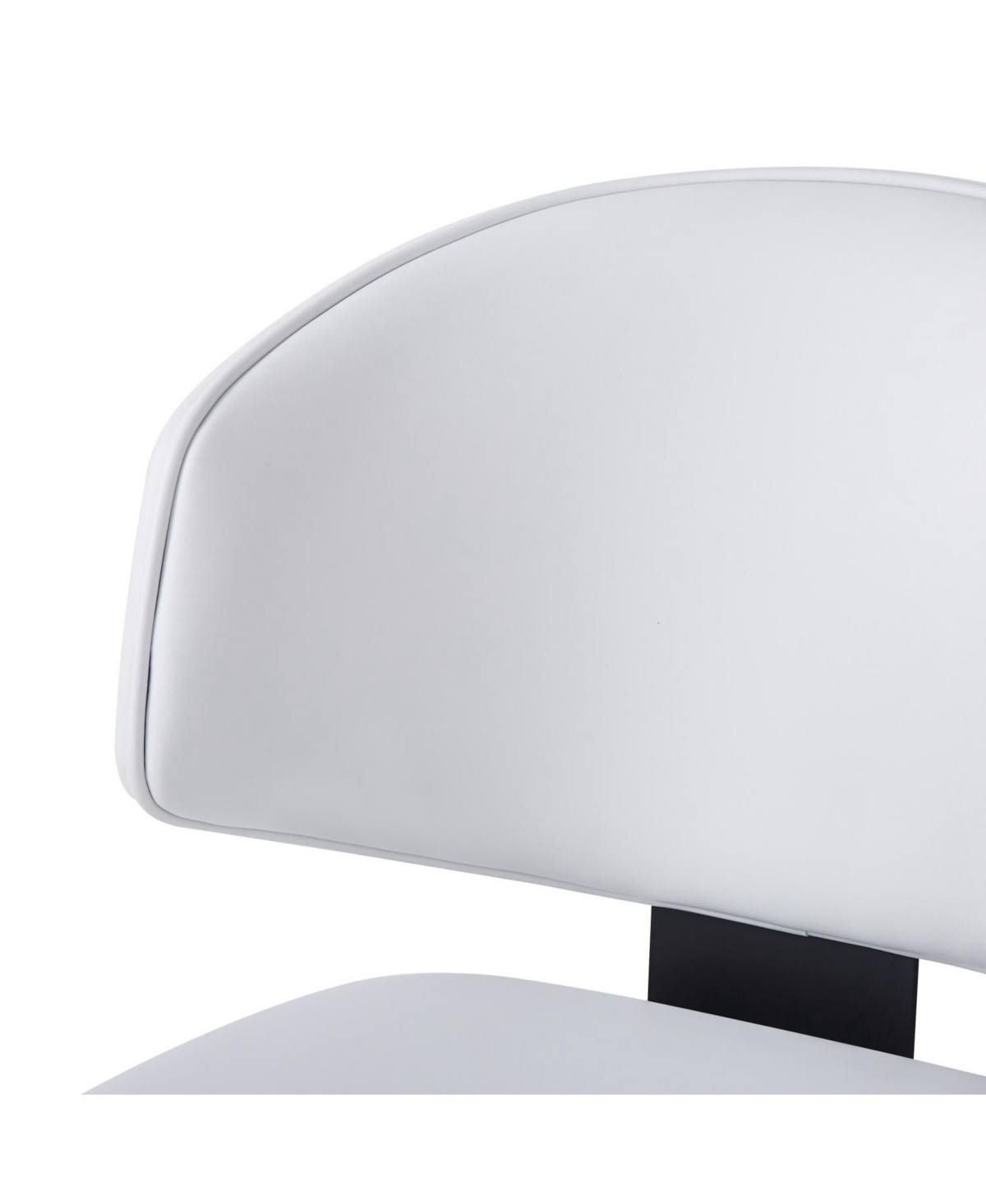 Streamdale Furniture Pu Leather Dining Chairs