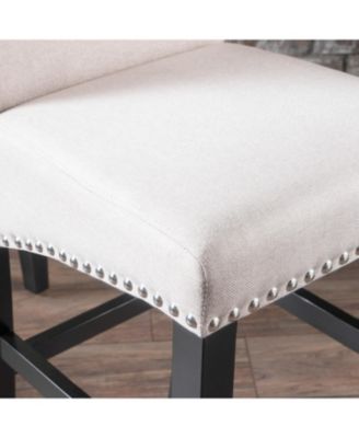 25" Upholstered Counter Stools (Set of 2)