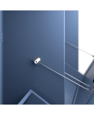 Farmhouse Blue Double Tilt Out Trash Cabinet