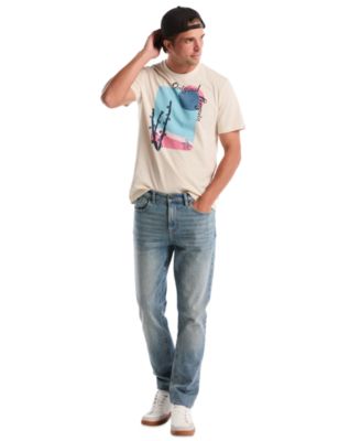 Men's Cactus Graphic-Print Crewneck T-Shirt