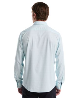 Men's Croquet Print Collared Shirt