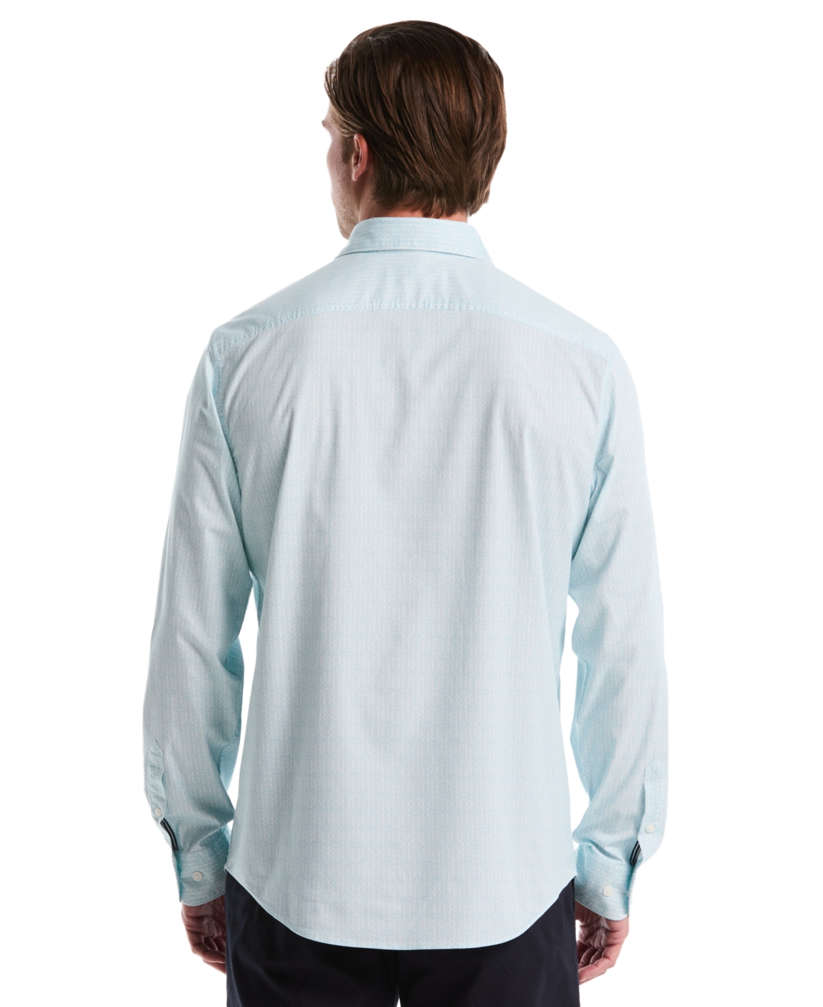 Original Penguin Men's Croquet Print Collared Shirt